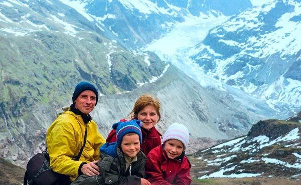 Blick auf den Kaunertaler Gletscher (Österreich)) — Stockfoto