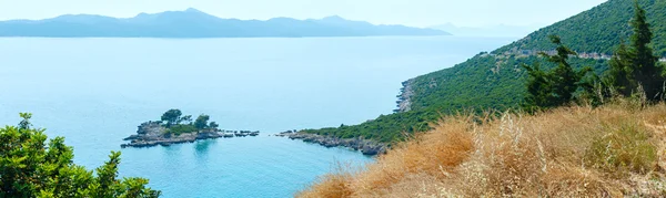 Zomer Adriatische Zeekust (Kroatië) — Stockfoto