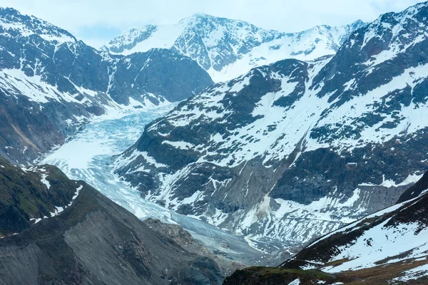 Vista para Kaunertal Gletscher (Áustria ) — Fotografia de Stock