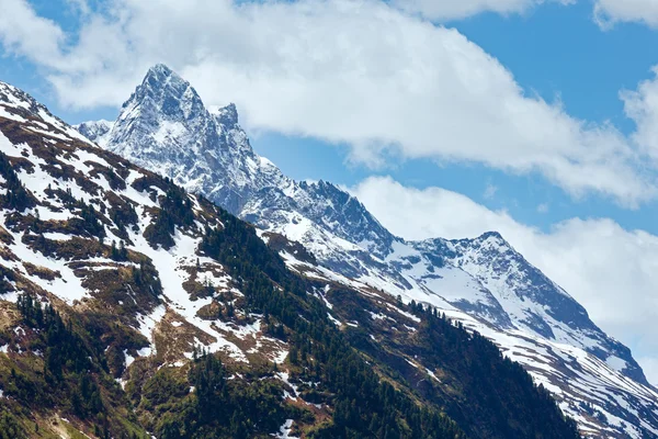 Alpine view (Vorarlberg, Austria ) — стоковое фото
