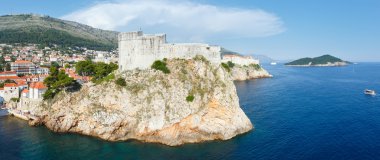Dubrovnik Old Town (Hırvatistan) panorama