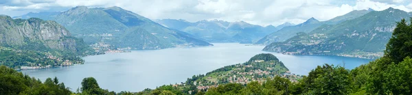 Zomer Comomeer panorama (Italië) — Stockfoto