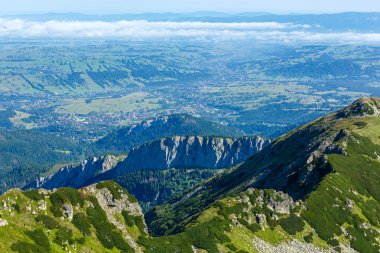 Yaz tatra mountain, Polonya
