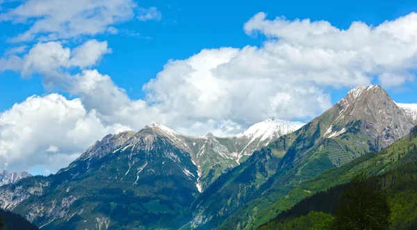 Vista alpina (Vorarlberg, Austria ) — Foto Stock