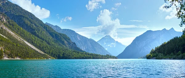 Plansee zomer panorama (Oostenrijk). — Stockfoto