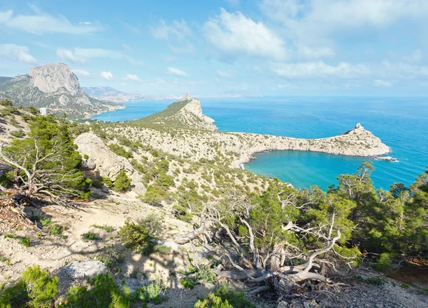 Coastline of Novyj Svit summer view (Crimea, Ukraine) — Stock Photo, Image