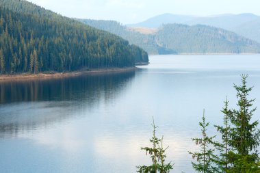dağ gölü vidra yaz görünümü