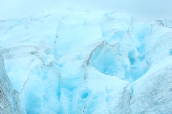 Vista al glaciar Svartisen (Noruega ) — Foto de Stock