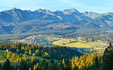 Yaz mountain village view (Polonya)