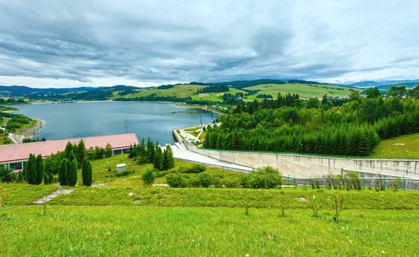 Summer cloudy country view (Poland) — Stock Photo, Image