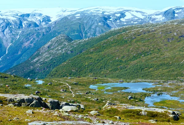 夏の山 (ノルウェー) — ストック写真