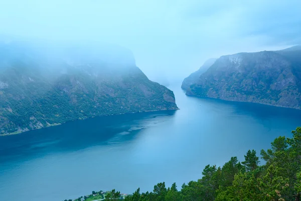View from Stegastein Viewpoint (Aurland, Norway) — Stock Photo, Image