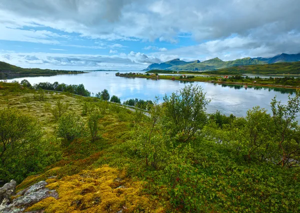 Vista sul mare (Norvegia, Lofoten ). — Foto Stock