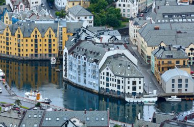 Alesund town (Norveç)
