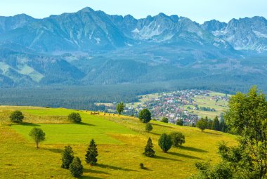 Yaz mountain village view (Polonya)