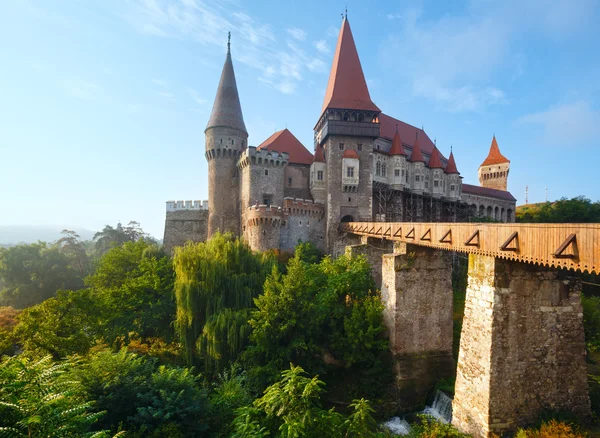 Corvin zamek (Rumunia) — Zdjęcie stockowe