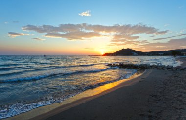 Sunrise Beach (alykes, zakynthos, Yunanistan)
