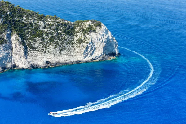 Summer coastline landscape (Zakynthos, Greece) — Stock Photo, Image