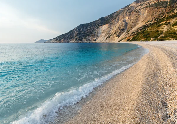 Playa de Myrtos (Grecia, Cefalonia, Mar Jónico ). —  Fotos de Stock