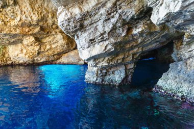 The Blue Caves in Zakynthos (Greece) clipart