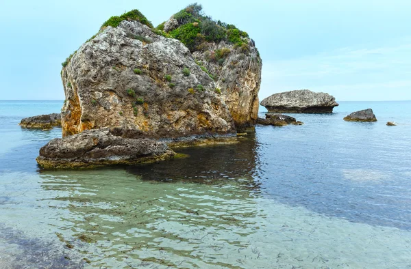 Praia do Porto Zorro (Zakynthos, Grécia) ) — Fotografia de Stock