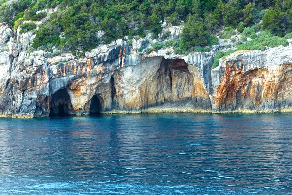 A kék barlang, Zakynthos (Görögország) — Stock Fotó