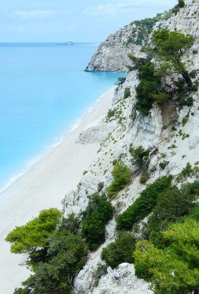 Egremni beach (Lefkada, Greece) — Stock Photo, Image