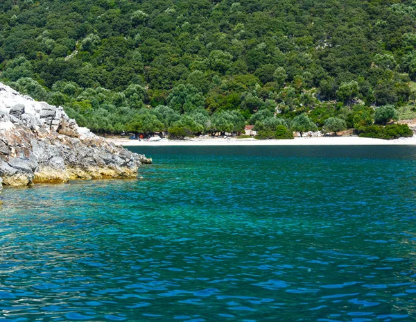 Yaz kefalonia sahil görünümü (Yunanistan) — Stok fotoğraf