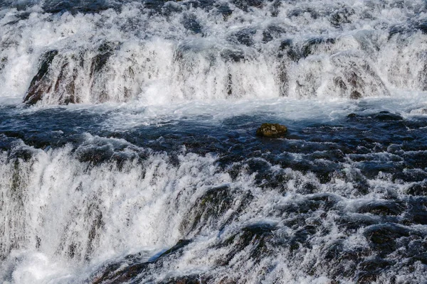 Malerischer Wasserfall Fosstorfufoss Herbst Blick Südwest Island — Stockfoto