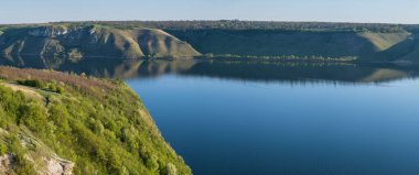 Dnister Nehri Kanyonu, Bakota Körfezi, Khmelnytsky Bölgesi, Ukrayna.