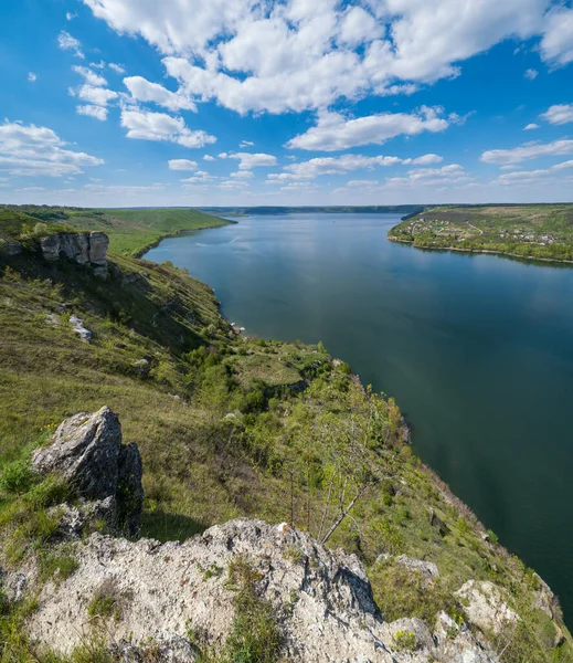 Dnister Nehri Kanyonu Bakota Körfezi Chernivtsi Bölgesi Ukrayna — Stok fotoğraf