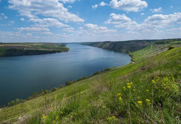 Dnister Nehri Kanyonu Chernivtsi Bölgesi Ukrayna — Stok fotoğraf