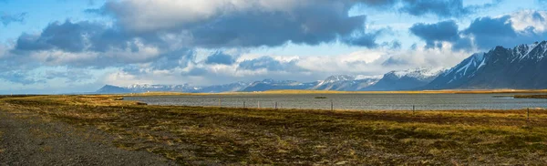 View Auto Trip West Iceland Highlands Snaefellsnes Peninsula Snaefellsjokull National — Stockfoto