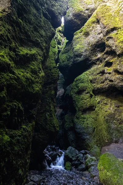 Pohled Během Výletu Autem West Iceland Highlands Snaefellsnes Poloostrov Snaefellsjokull — Stock fotografie