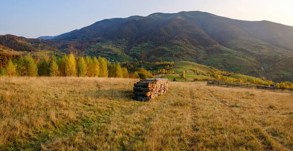 Karpatene Karpatene Billedskjønne Ukrainske Fredelig Reise Årstid Natur Landskap Skjønnhetsscener – stockfoto