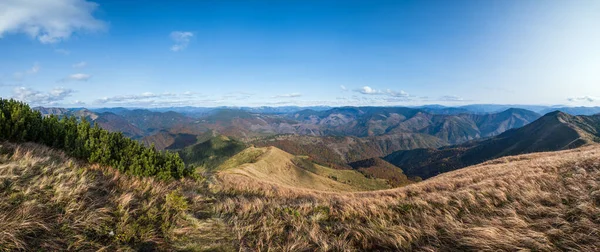 Mattina Autunnale Montagne Carpazie Calma Scena Pittoresca Ucraina — Foto Stock