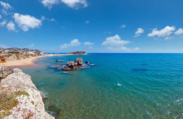 Paradise Sea Beach Cala Paradiso Cala Del Pobliżu Rocca San — Zdjęcie stockowe