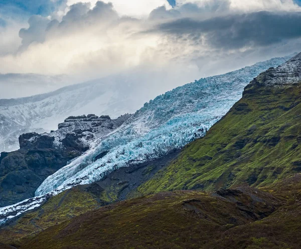 Вид Шоссе Время Автопробега Исландии Захватывающий Исландский Пейзаж Живописной Природой — стоковое фото