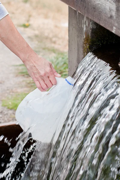 Water filling station — Stock Photo, Image