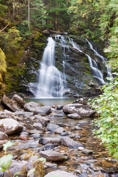 Sníh creek falls, idaho — Stock fotografie