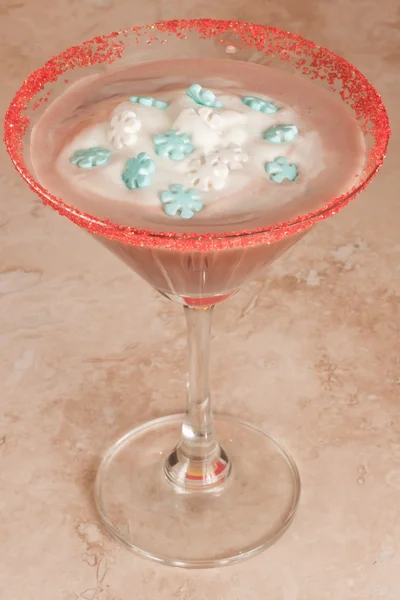 Martini de chocolate de vacaciones — Foto de Stock