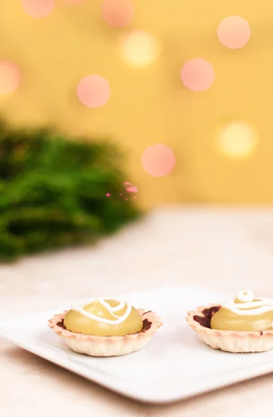 Mini-Zitronenkuchen — Stockfoto