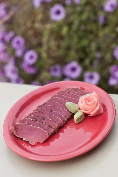 Gebratener Thunfisch — Stockfoto