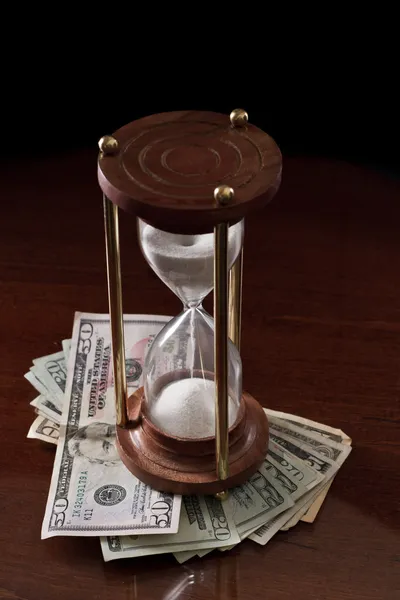 Tempo em dinheiro — Fotografia de Stock