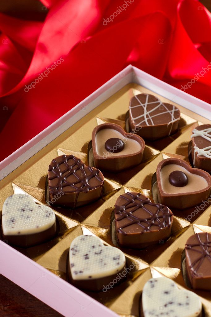 heart shaped chocolates | 图库照片 08 charles wollertz