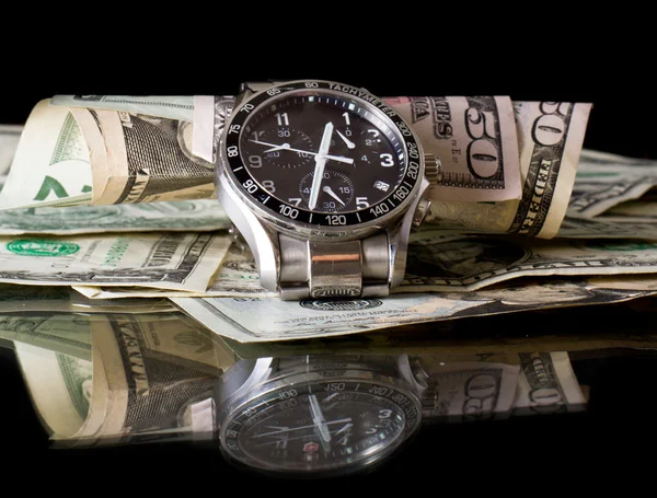 Zaman ve para — Stok fotoğraf