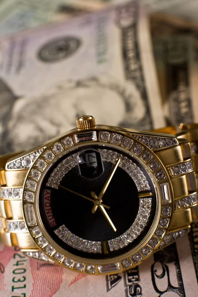 Tempo e denaro — Foto Stock
