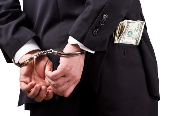 White collar corruption — Stock Photo, Image