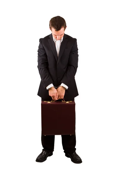 Businessman corruption — Stock Photo, Image