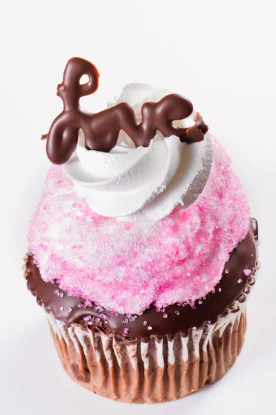 Liefde cupcake — Stockfoto
